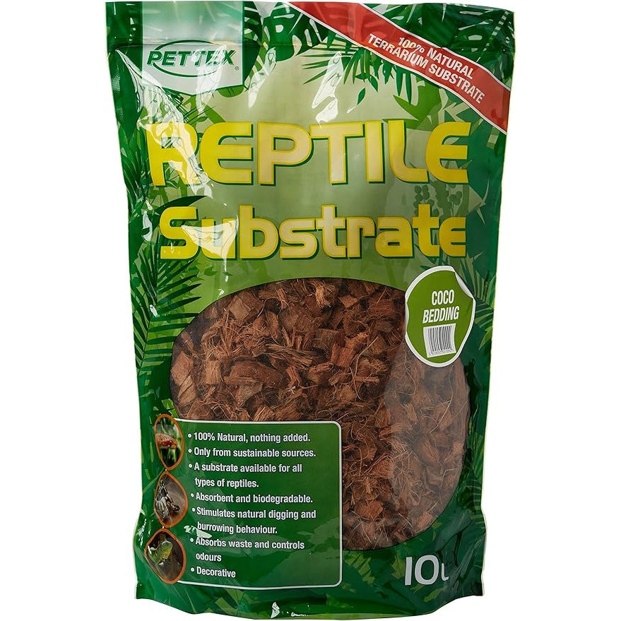 Pettex Reptile Substrate Coco Bedding 10L