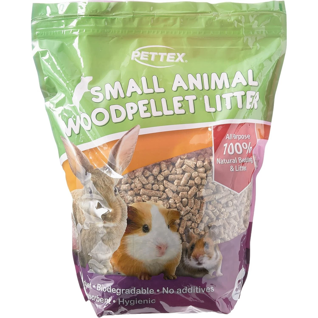 Pettex Wood Pellet Bedding Small Animal 5L