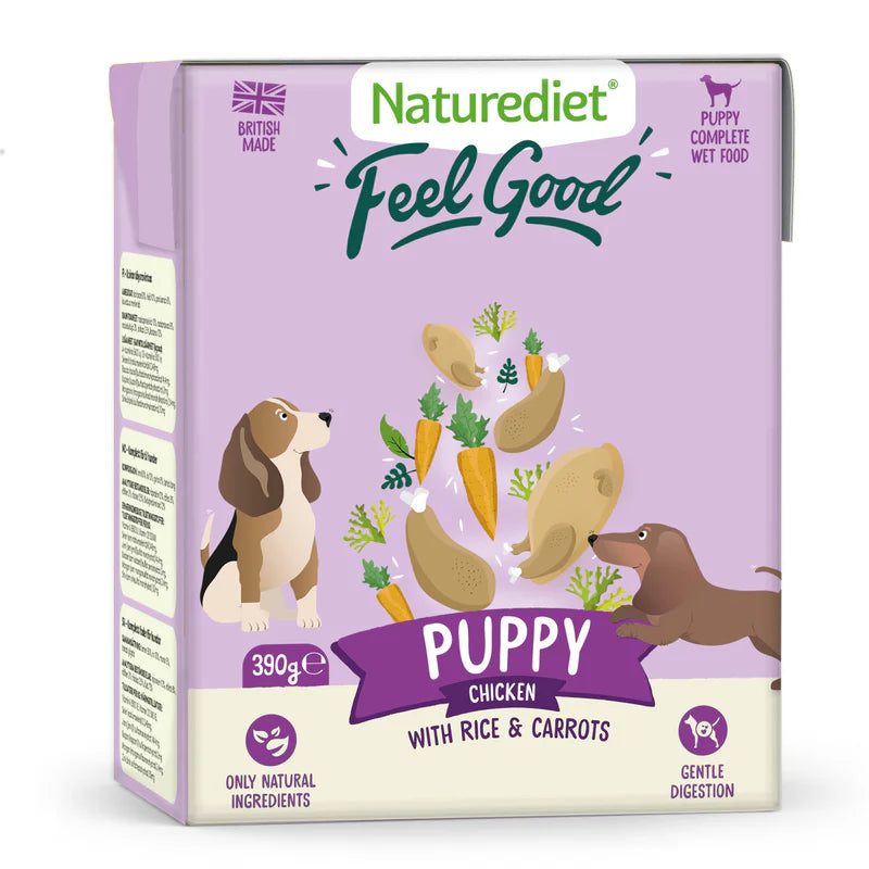 Nature Diet Puppy - Feel Good Puppy 390g