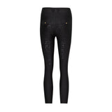 Rosetta Equestrian Silhouette Breeches Onyx