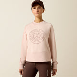 Ariat Womens Martine Sweatshirt Sepia Rose