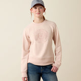 Ariat Youth Martine Sweatshirt Sepia Rose