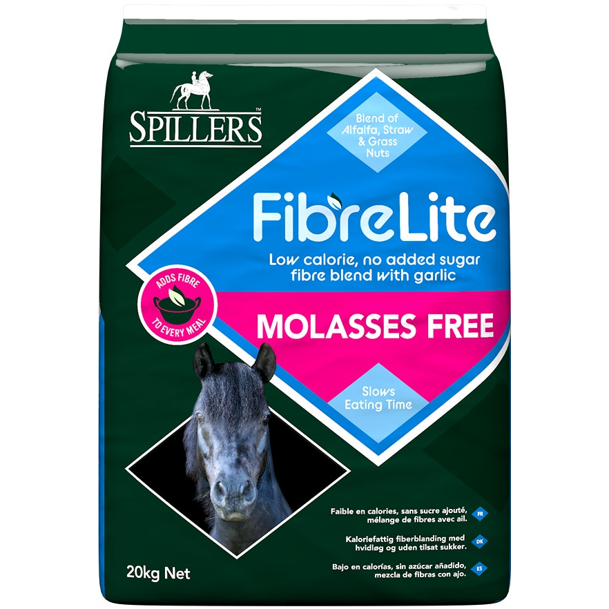 Spillers Fibre Lite Molasses Free 20kg