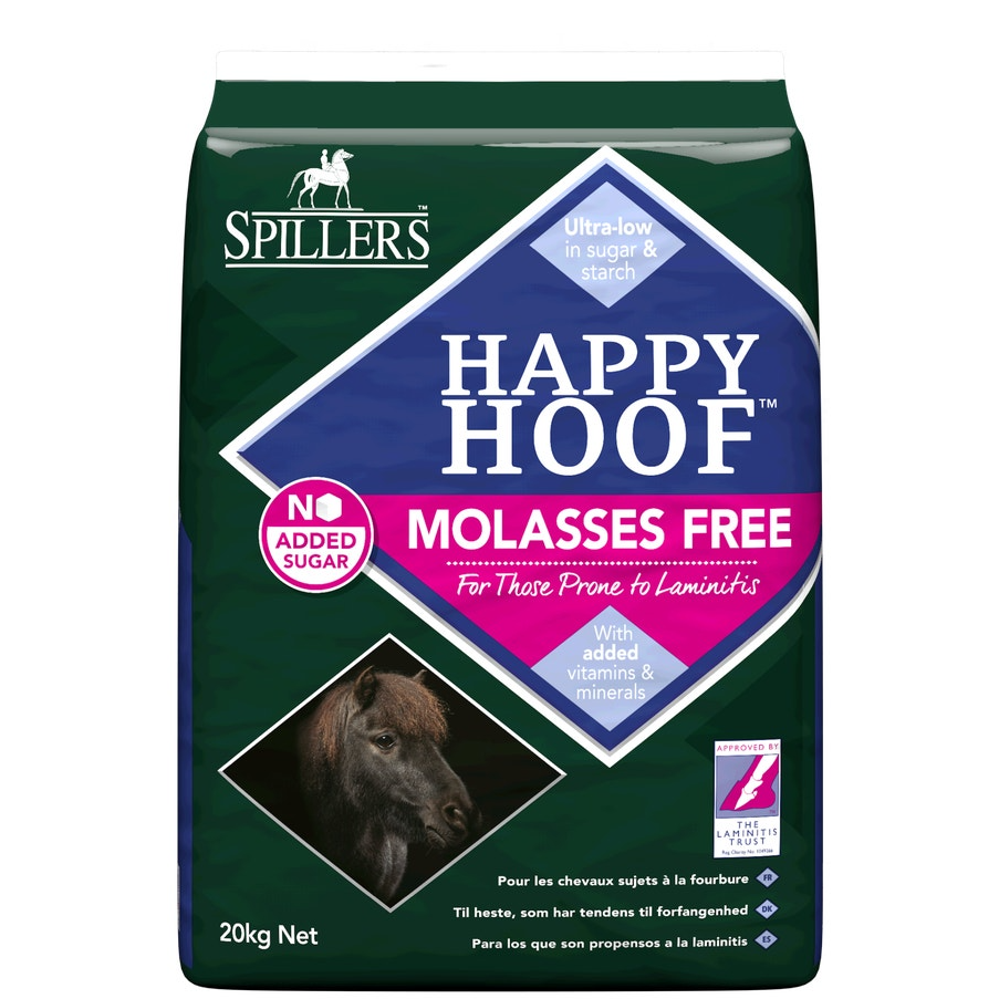 Spillers Happy Hoof Molasses Free 20kg