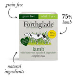 Forthglade Adult Complete Grain Free Duo Variety Lamb & Turkey 12x395g