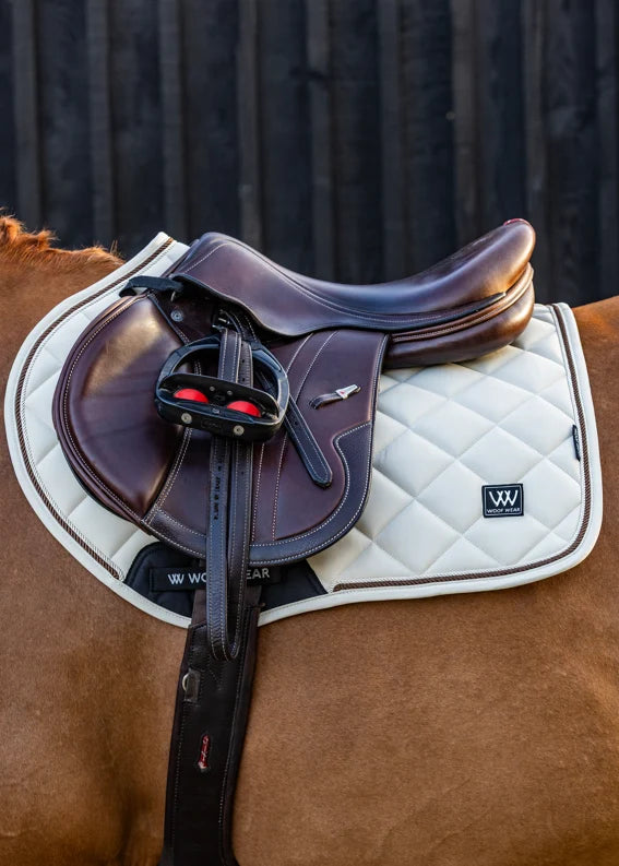 Woof Wear Vision Aura Saddle Pad CC Stone Full