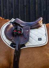 Woof Wear Vision Aura Saddle Pad CC Stone Full
