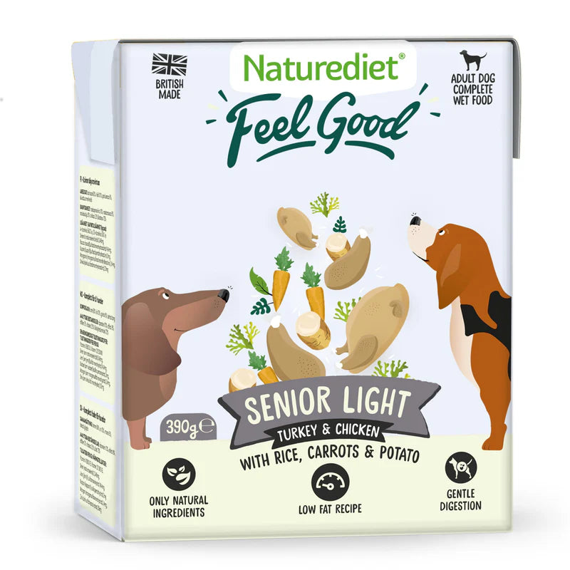 Nature Diet Dog - Feel Good Senior Lite 390g