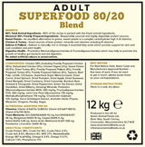 Seven Dog - Adult Superfood Meat Blend 80/20 12kg