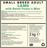 Seven Dog - Adult Small Breed Lamb with Mint Grain Free 2kg