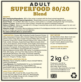 Seven Dog - Adult Superfood Meat Blend 80/20 2kg