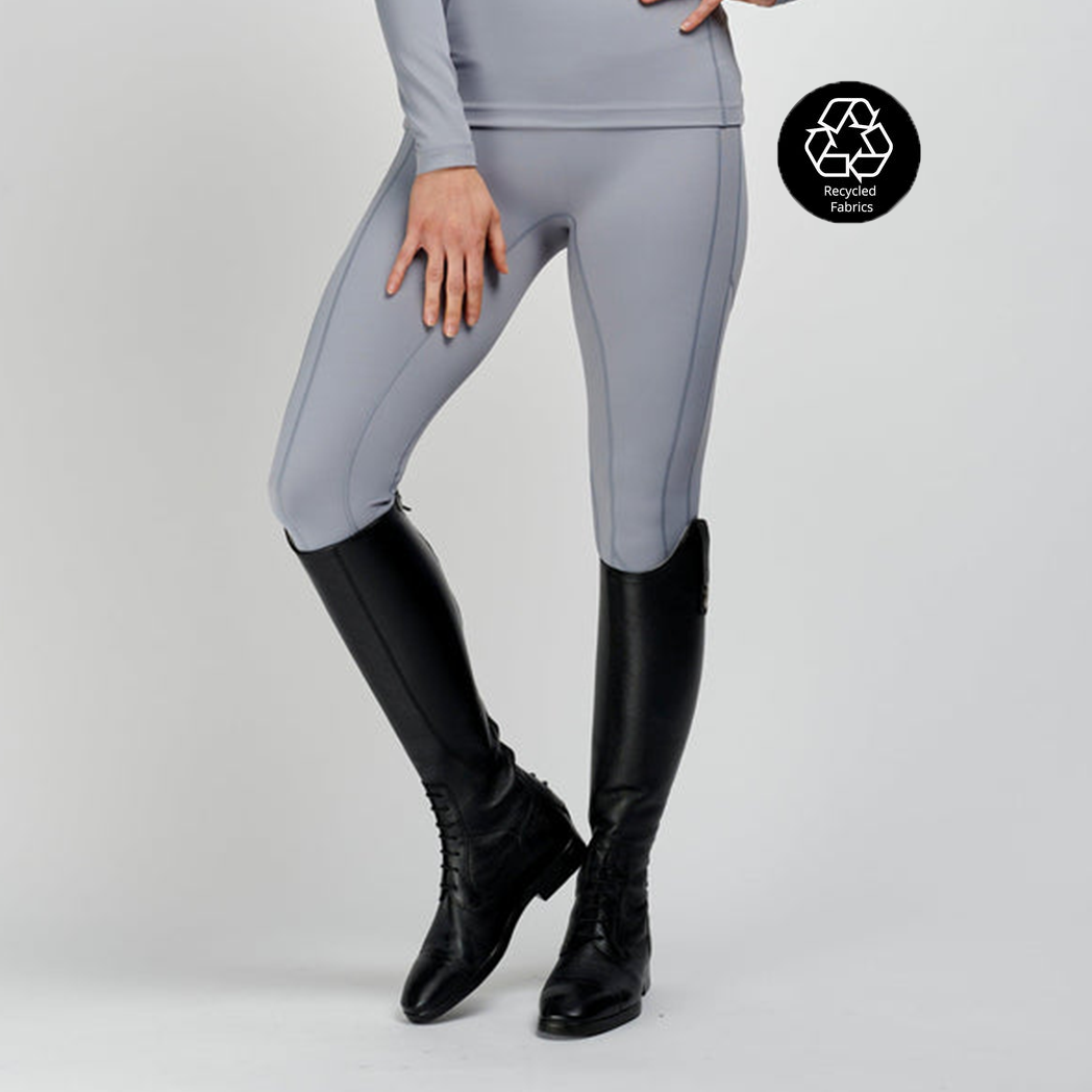 Mochara Technical Leggings Slate Grey Recycled