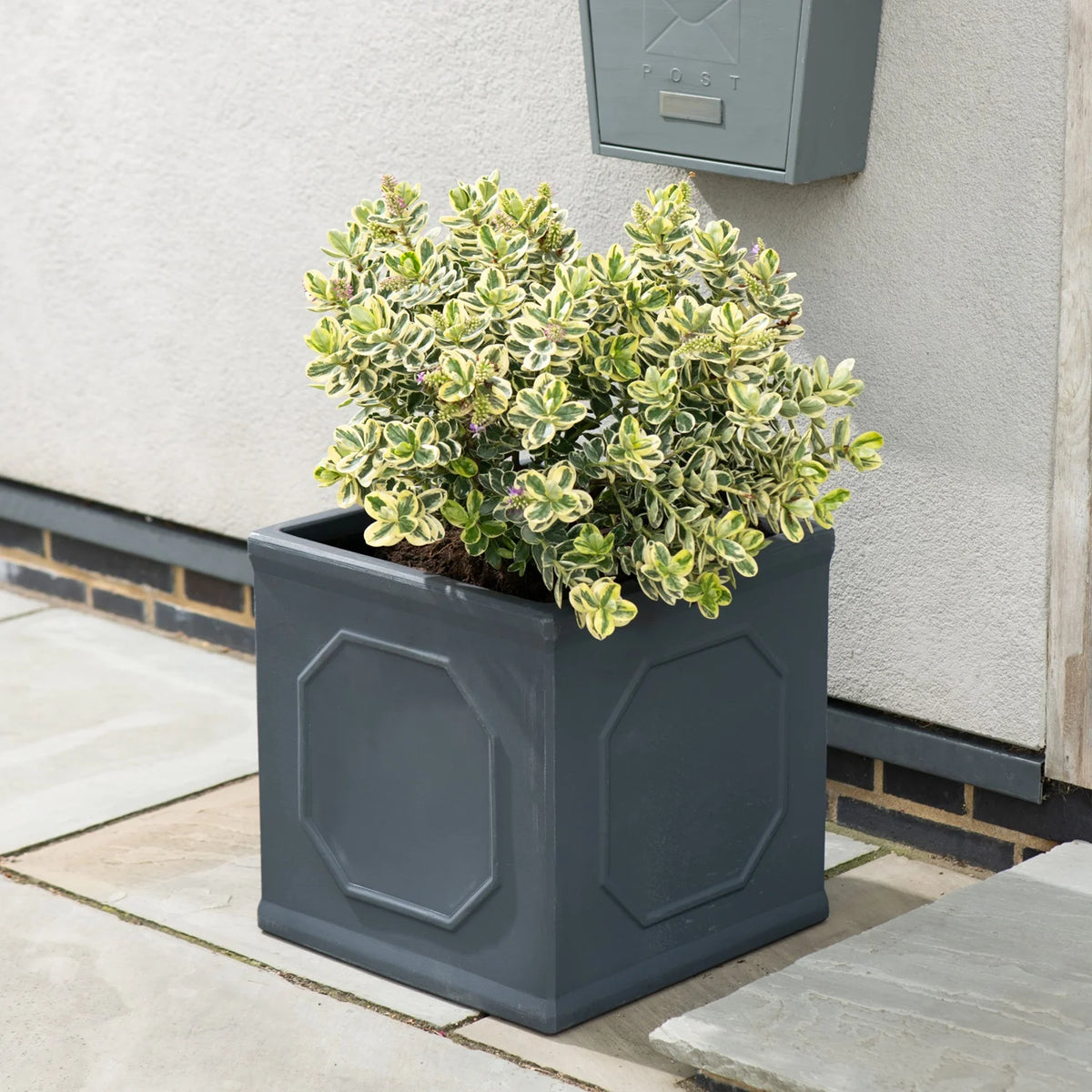 Strata Large Square Heritage Planter 38cm