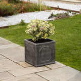 Strata Large Square Heritage Planter 38cm
