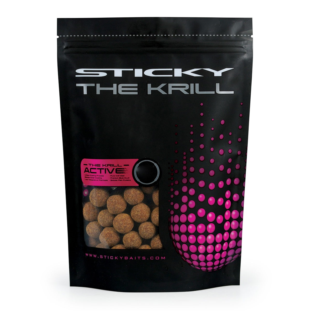 Sticky Baits The Krill Active Shelf Life Boilies 12mm 1kg