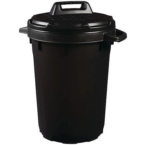 Strata 90L Heavy Duty Dustbin & Lid