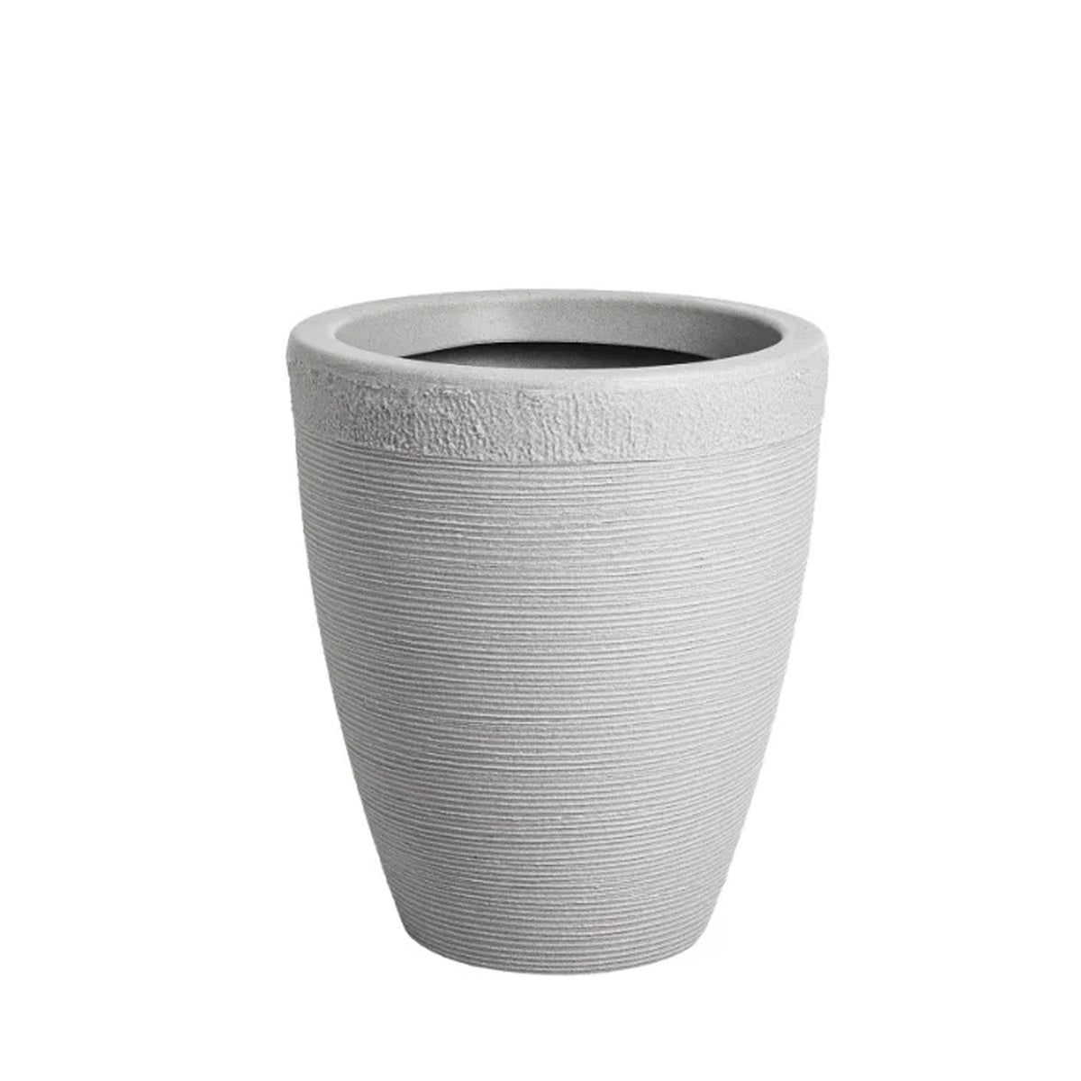 Strata Amesbury Small Tapered Round Planter Stone