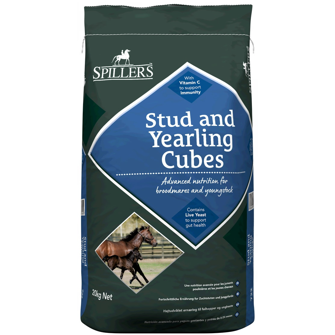 Spillers Stud & Yearling Cubes 20kg