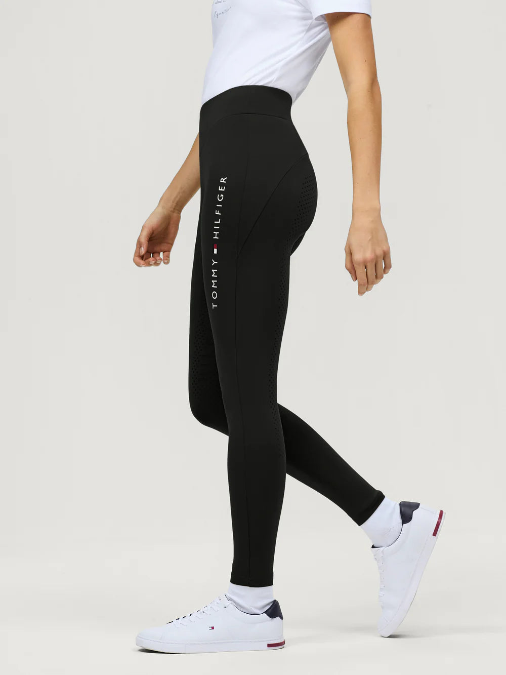Tommy Hilfiger Equestrian Elmira All Year Full Grip Leggings Black