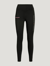 Tommy Hilfiger Equestrian Elmira All Year Full Grip Leggings Black