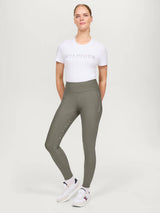 Tommy Hilfiger Equestrian Devon Riding Full Grip Leggings Ash