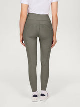 Tommy Hilfiger Equestrian Devon Riding Full Grip Leggings Ash