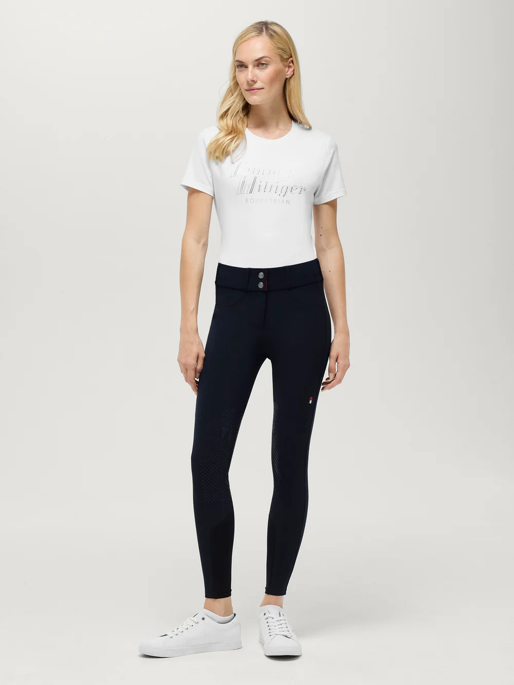 Tommy Hilfiger Equestrian Lea Knee Grip Breeches Desert Sky