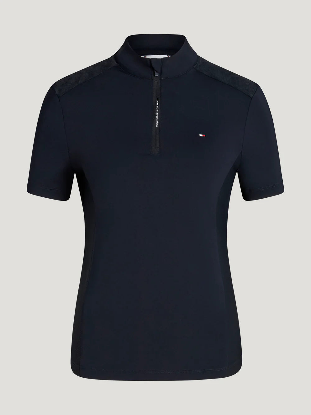 Tommy Hilfiger Equestrian Palma 1/4 Zip Training Top Desert Sky