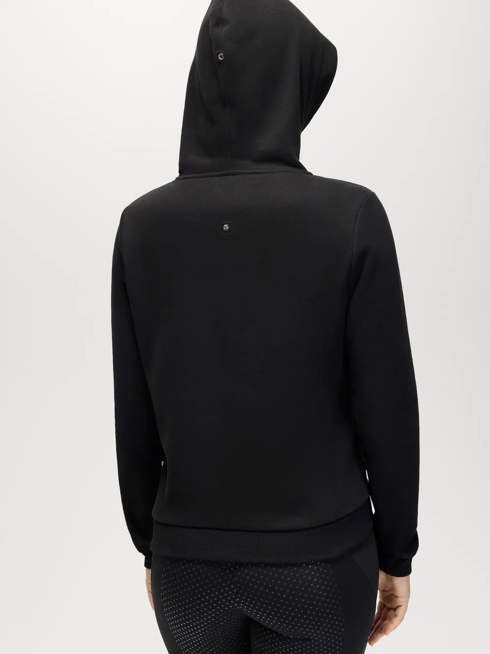 Tommy Hilfiger Equestrian Estelle Rhinestone Hoodie Black
