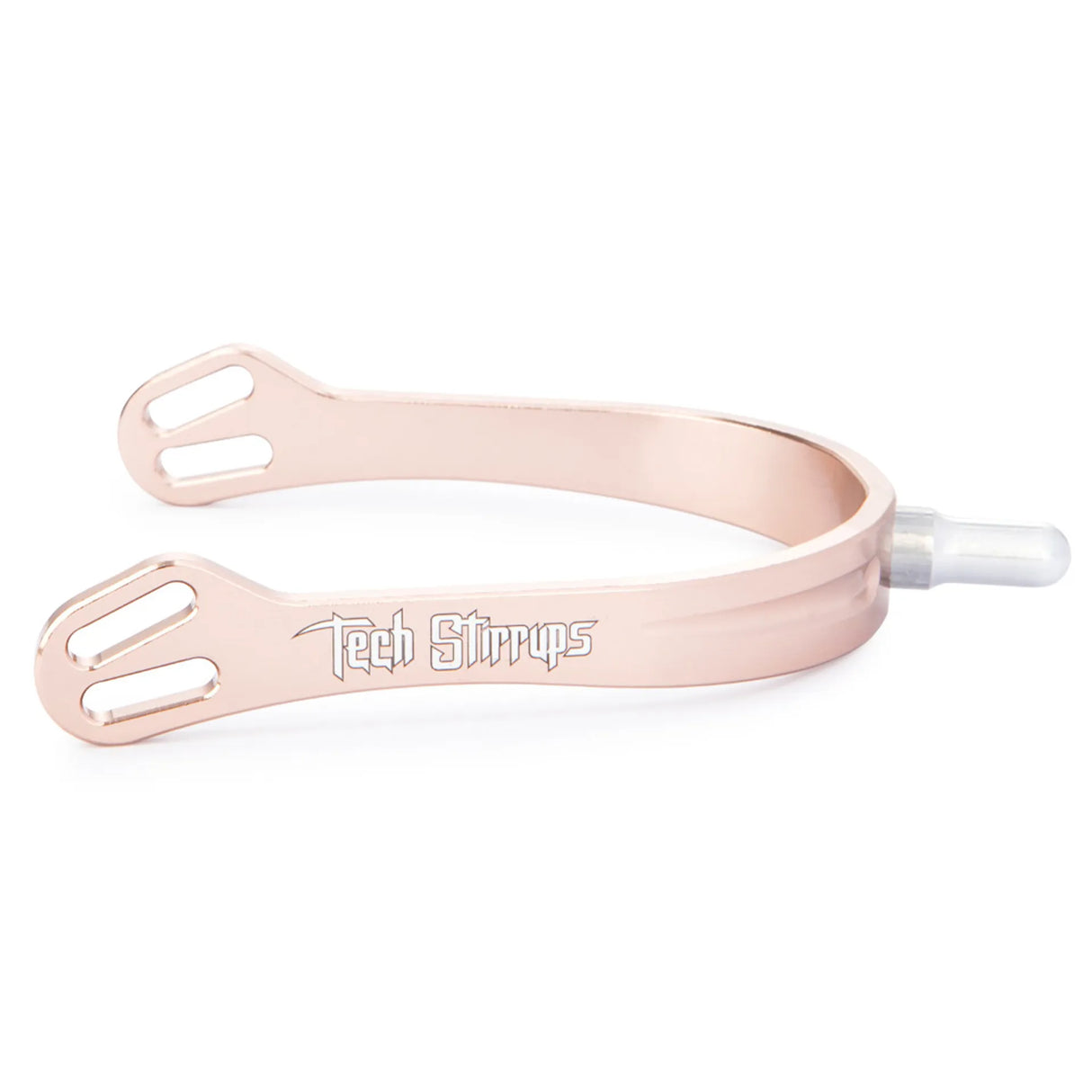Tech Stirrups Verona Long Spurs Rose Gold