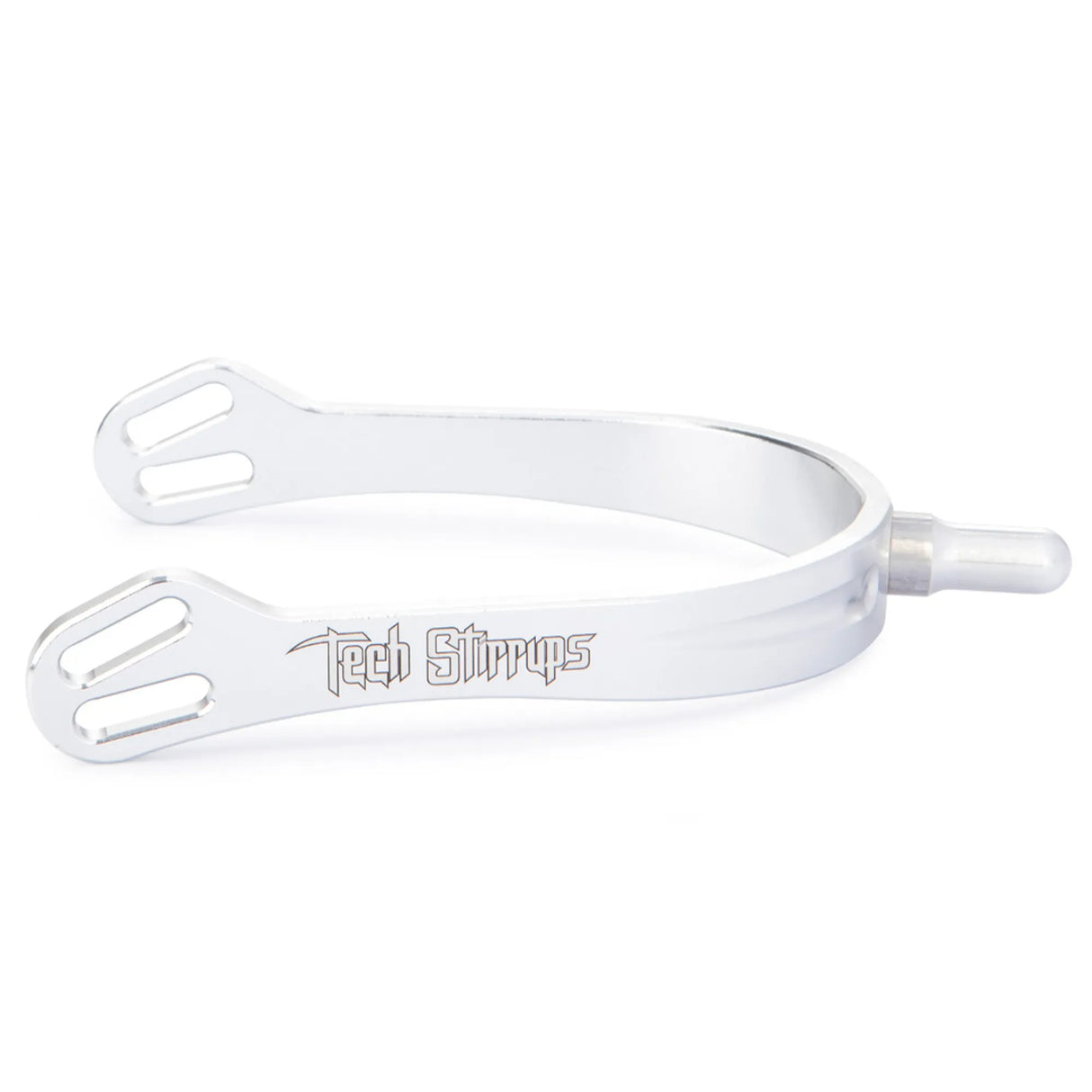 Tech Stirrups Verona Long Spurs Silver