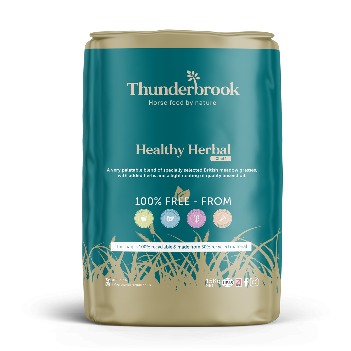 Thunderbrook Healthy Herbal Chaff 15kg