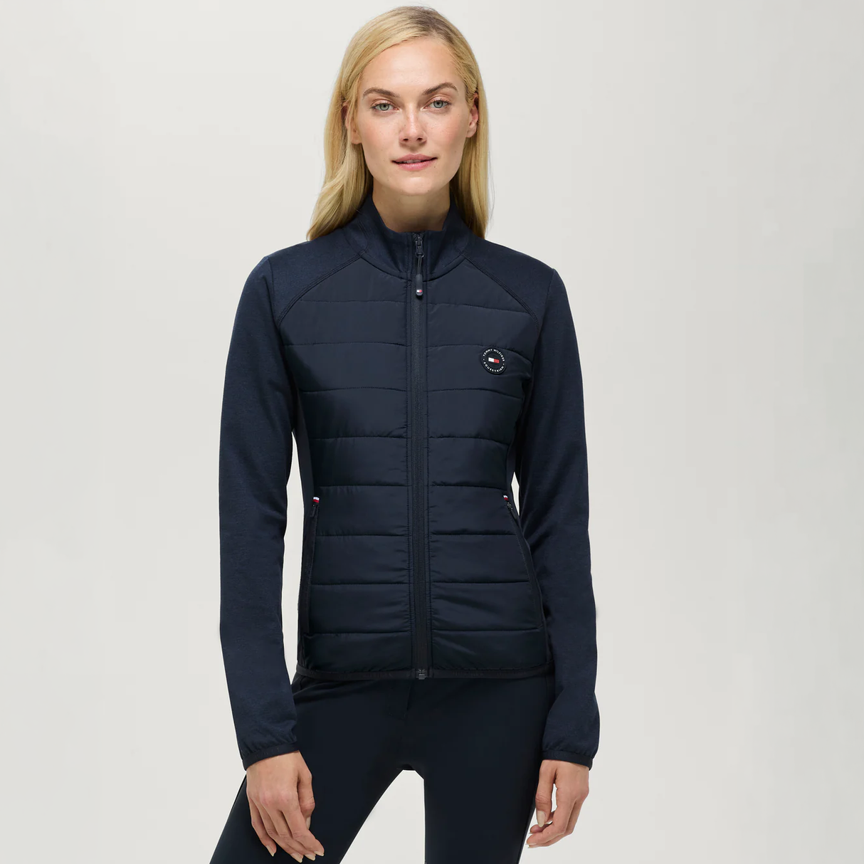 Tommy Hilfiger Equestrian Napa Hybrid Jacket Desert Sky