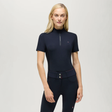 Tommy Hilfiger Equestrian Palma 1/4 Zip Training Top Desert Sky