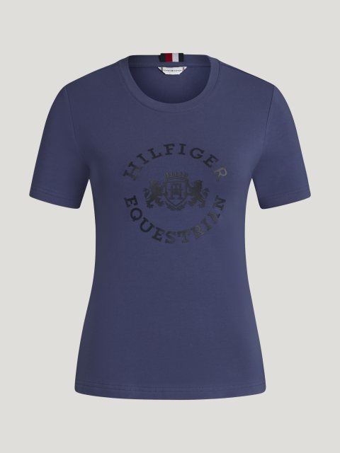 Tommy Hilfiger Equestrian Pasadena T-Shirt Faded Indigo