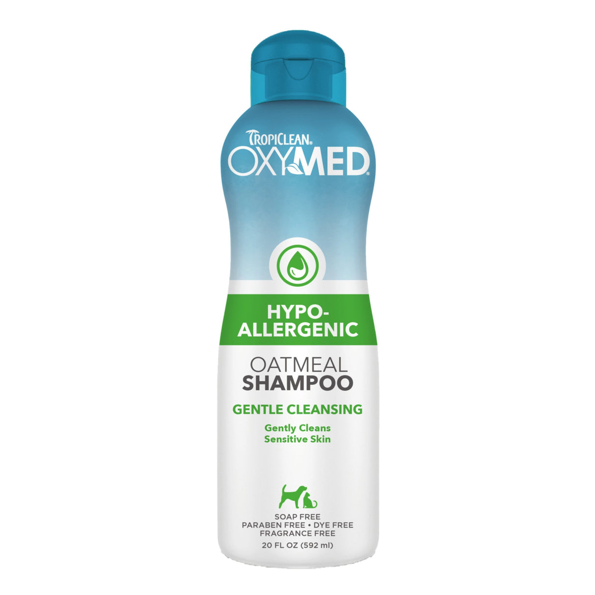 Tropiclean OxyMed Hypo-Allergenic Oatmeal Shampoo 592ml