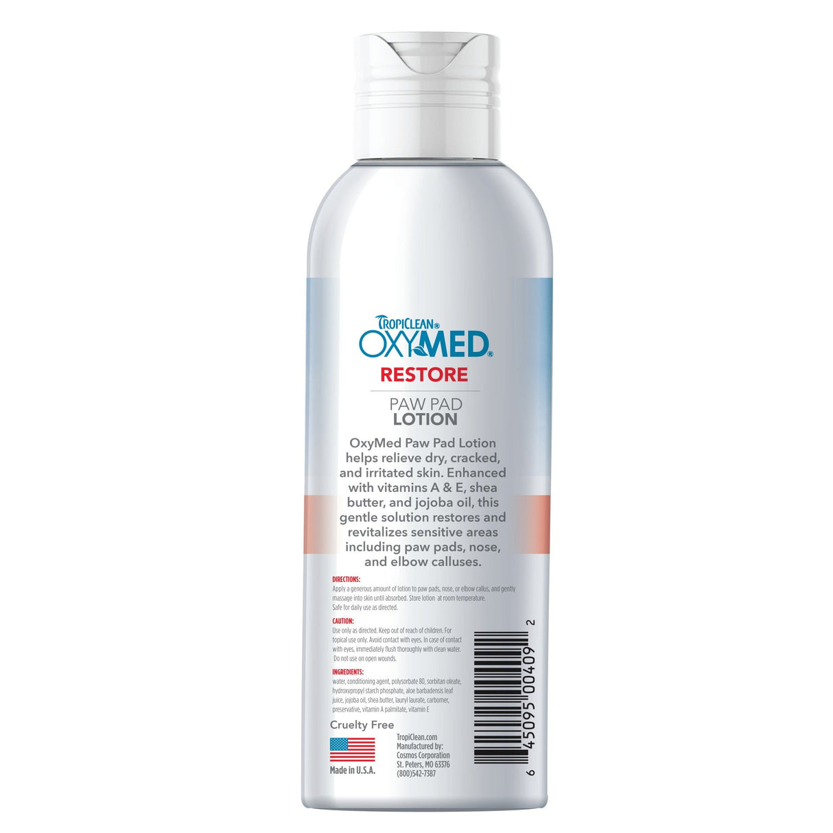 Tropiclean OxyMed Paw Pad Lotion 118ml