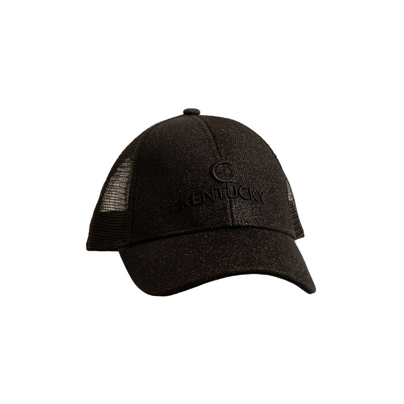 Kentucky Horsewear Trucker Cap Glitter Black