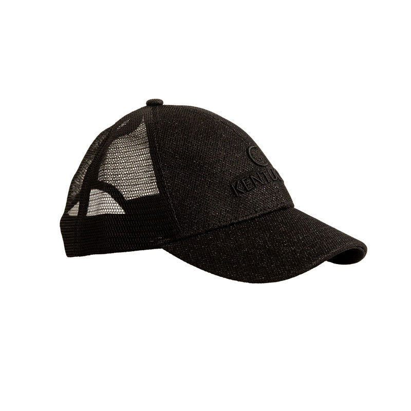 Kentucky Horsewear Trucker Cap Glitter Black