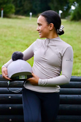 Mochara Technical Base Layer Taupe Recycled