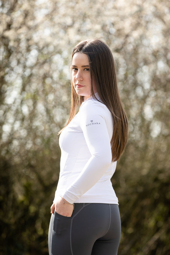 Mochara Technical Base Layer Show White