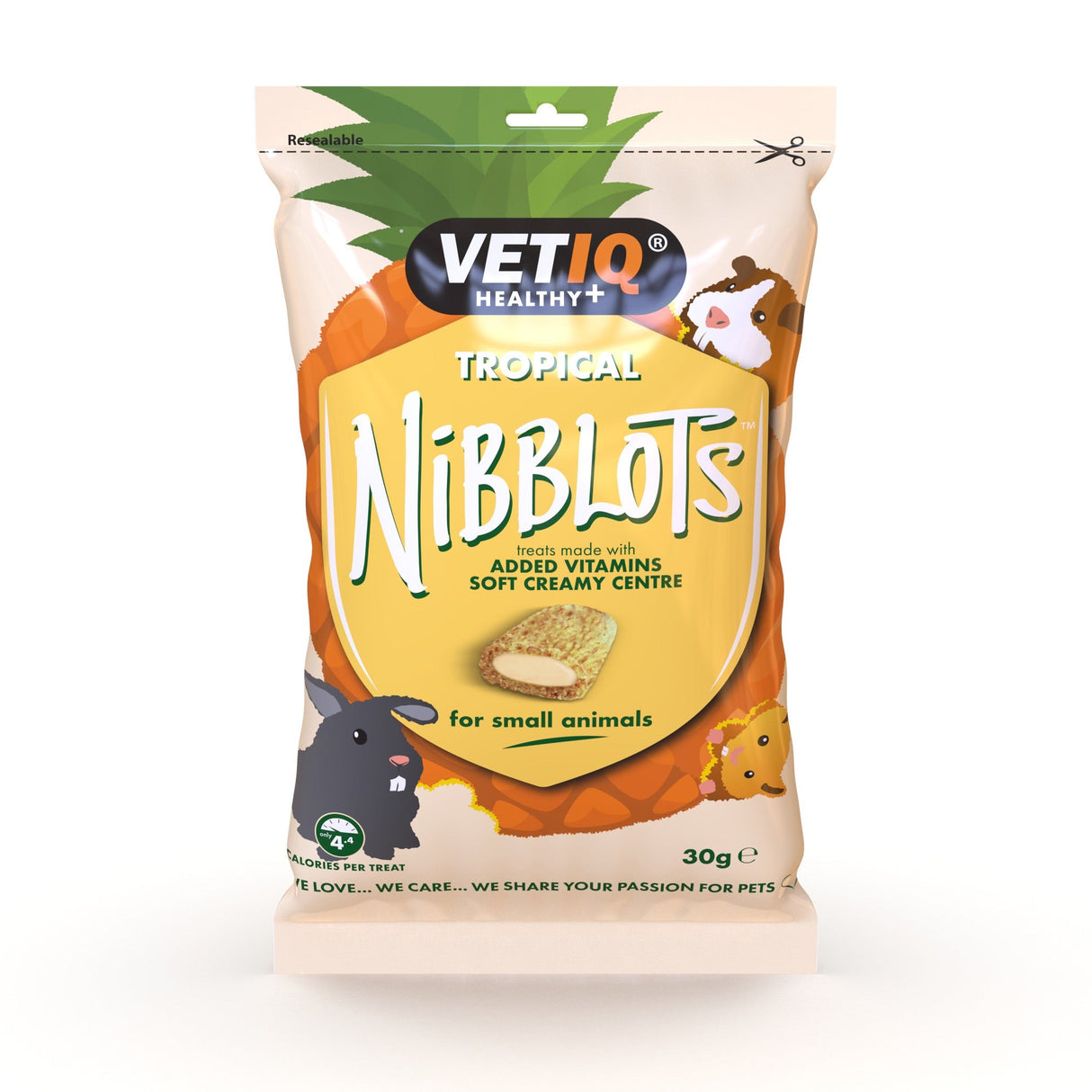 VETIQ Small Animal Nibblots - Tropical 30g