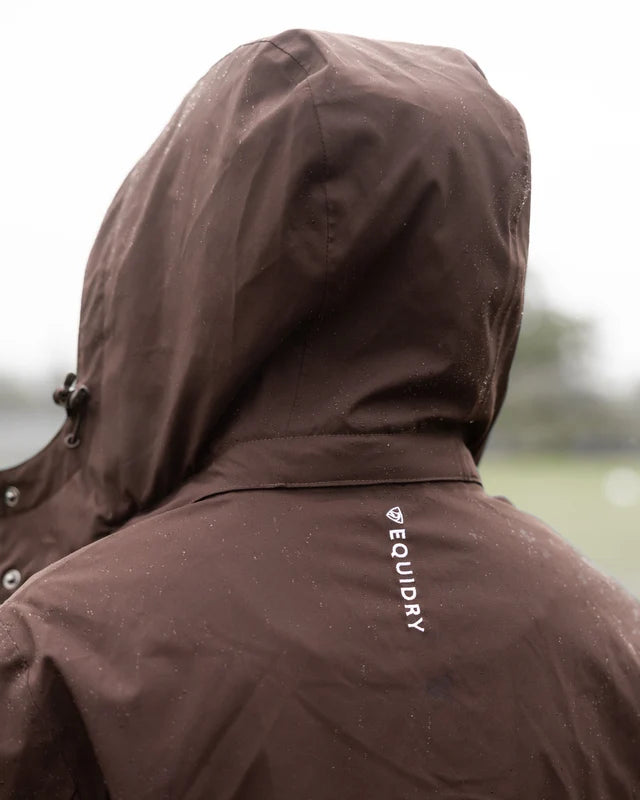 EQUIDRY Women's Bronte Waterproof Riding Coat Brown