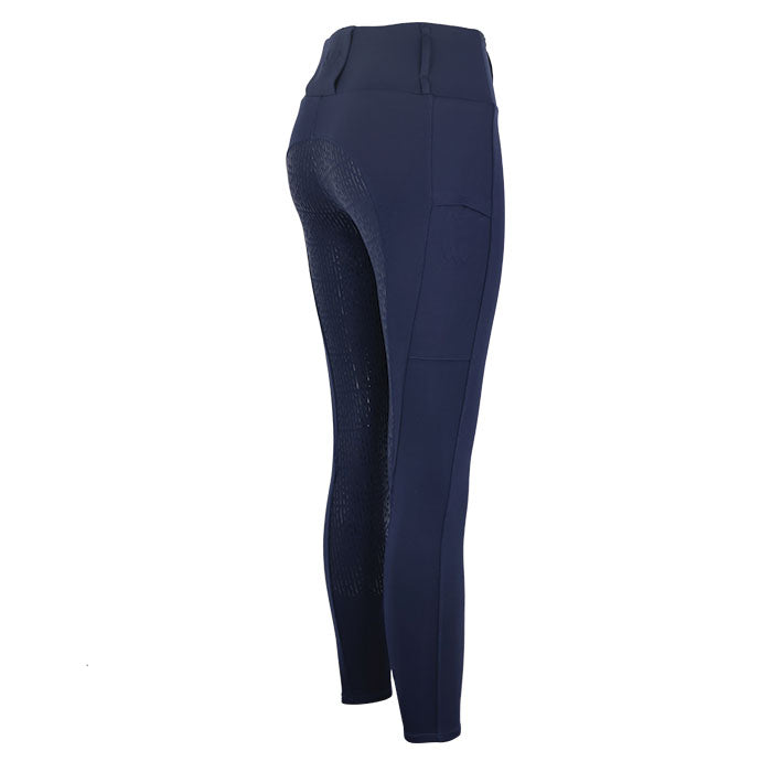 Woof Wear All Season Riding Tights Full Seat Navy