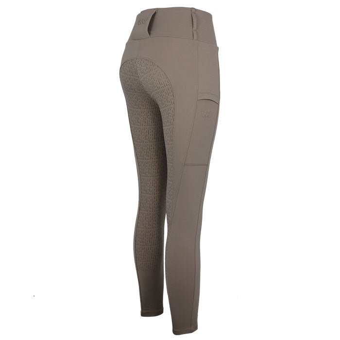 Woof Wear All Season Riding Tights Full Seat Stone
