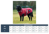 Weatherbeeta Comfitec Fleece Zip Dog Coat Burgundy/Navy