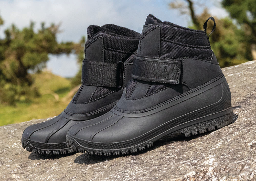 Woof Wear Adult Short Yard Boot Black