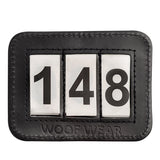 Woof Wear Bridle Number Holder Black