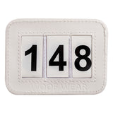 Woof Wear Bridle Number Holder White