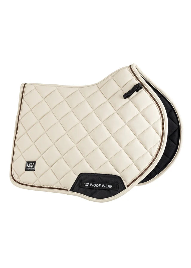 Woof Wear Vision Aura Saddle Pad CC Stone Full
